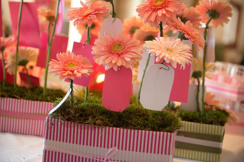 Candy party flower