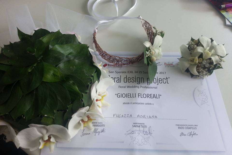 Corso gioielli floreali