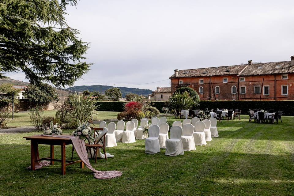 Allestimento parco