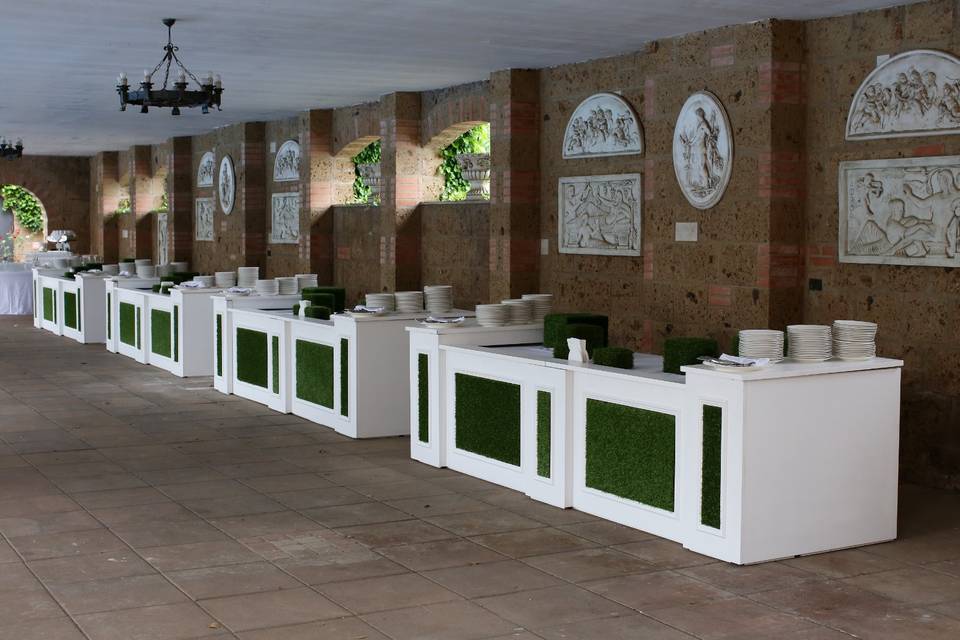 Portico Bordo Piscina