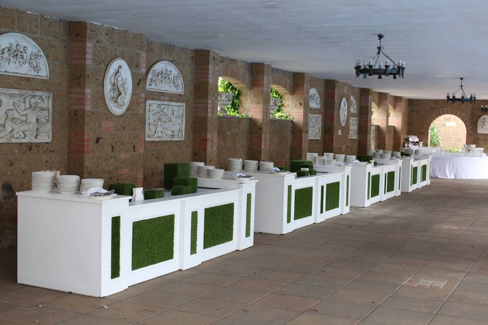 Portico Bordo Piscina