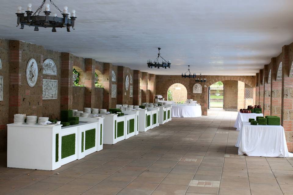 Portico Bordo Piscina
