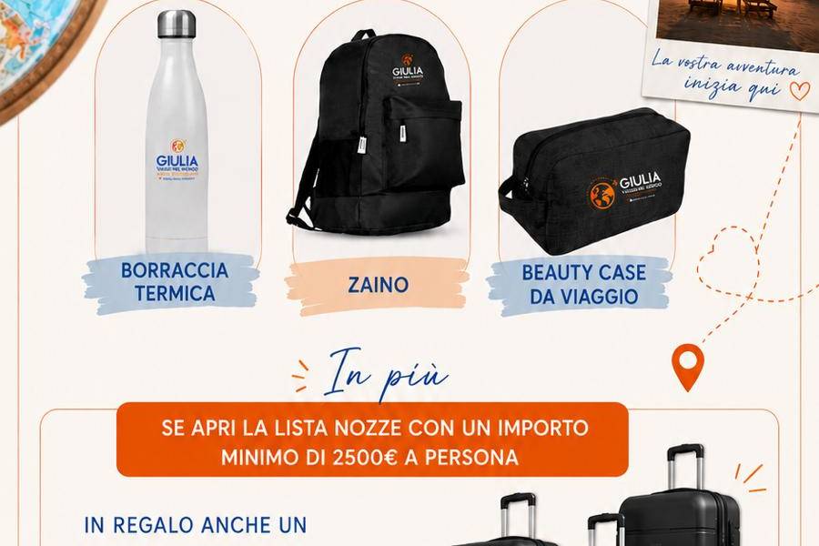 Regalo viaggio di nozze