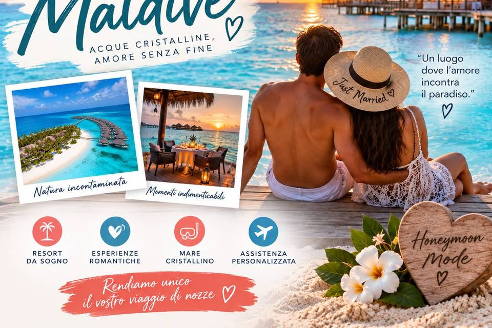 Viaggio di nozze maldive