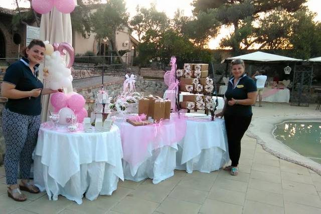 Allestimento bomboniere