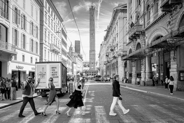 Street matrimonio a Bologna