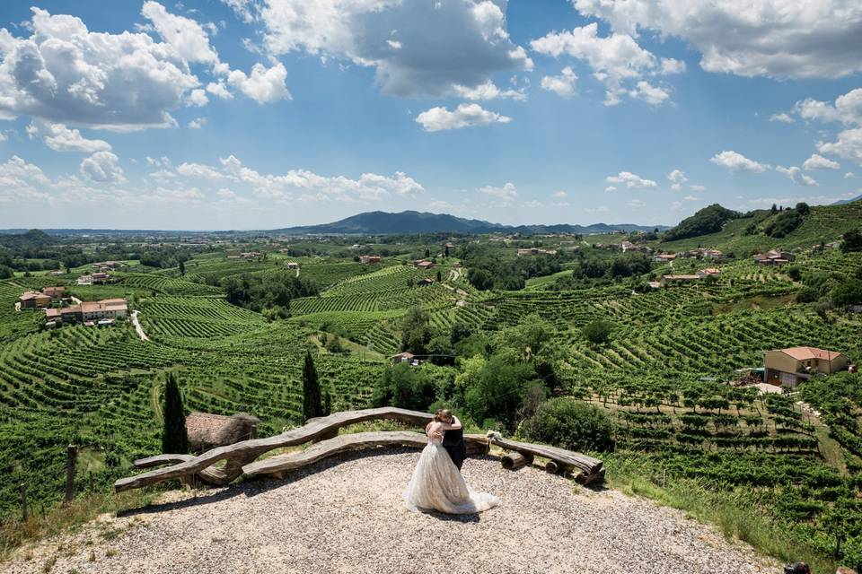 Panorama Valdobbiadene