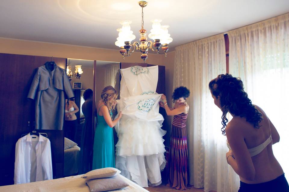 Preparativi sposa