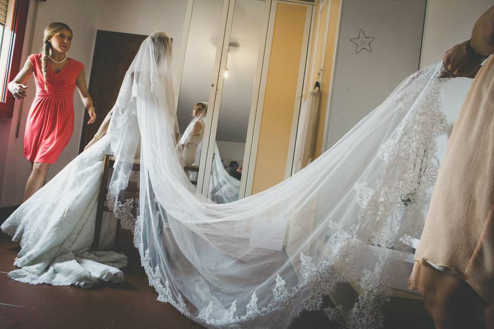 Il velo della sposa