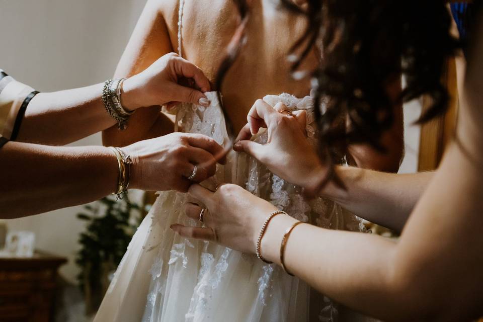 Preparativi sposa