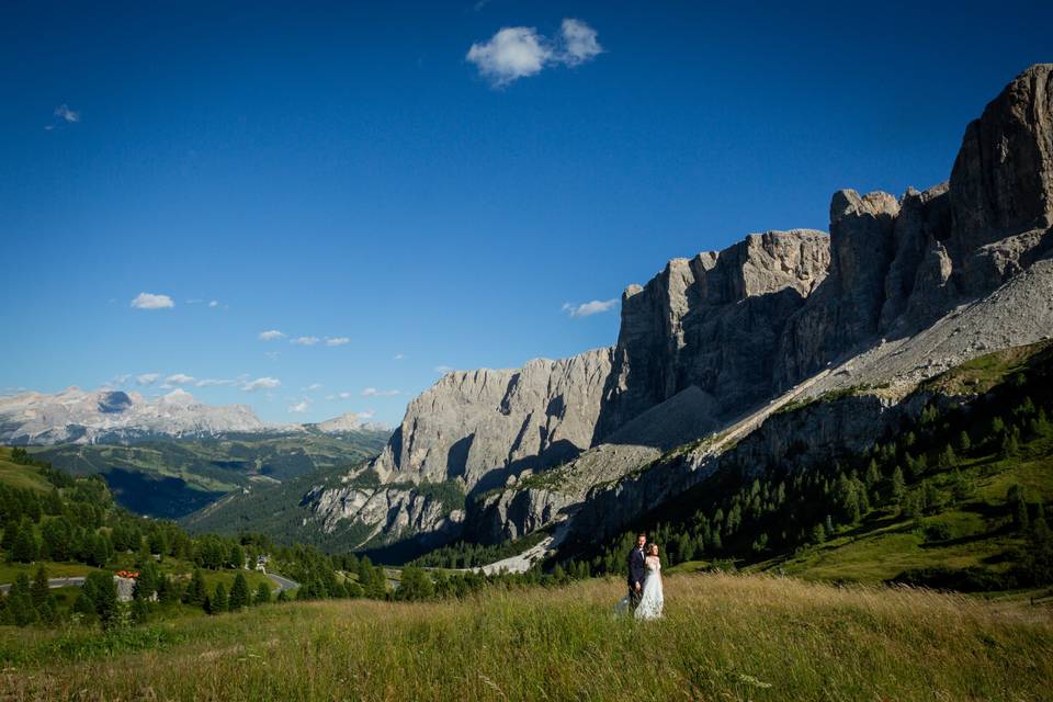 Passo Gardena Wedding