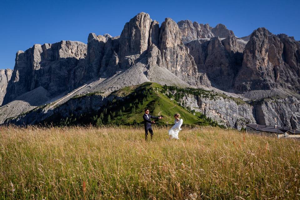 Sposi in montagna