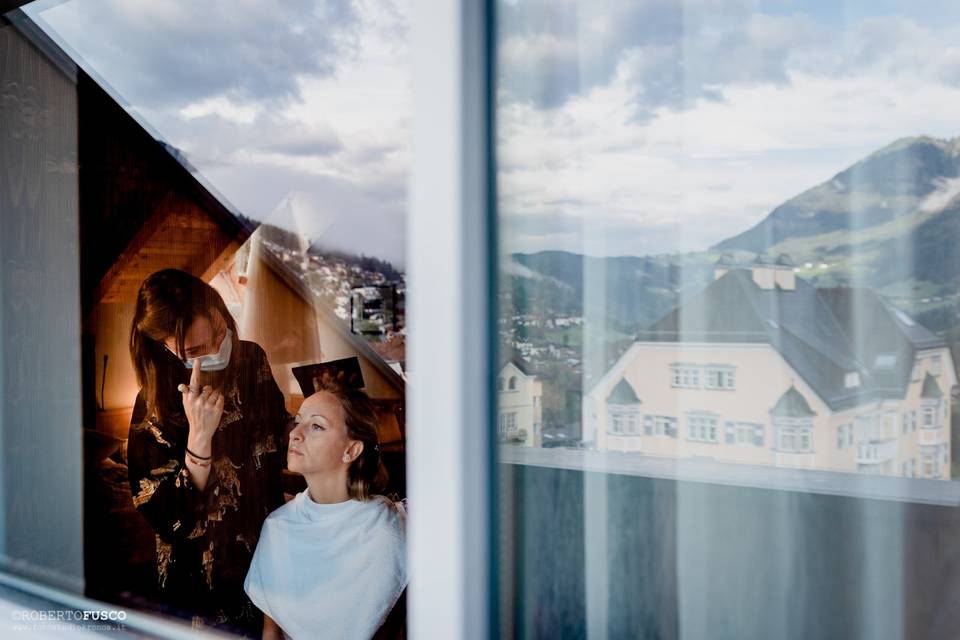 Preparazione della sposa