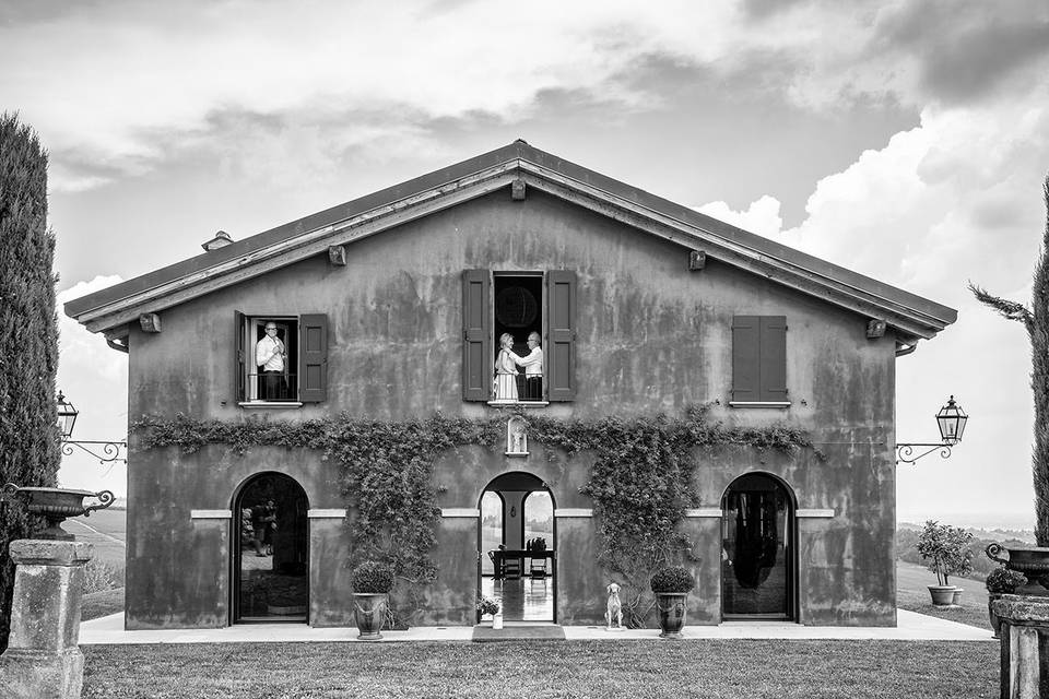 Balcone su piazza Maggiore