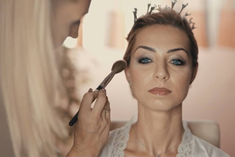 Preparazione sposa