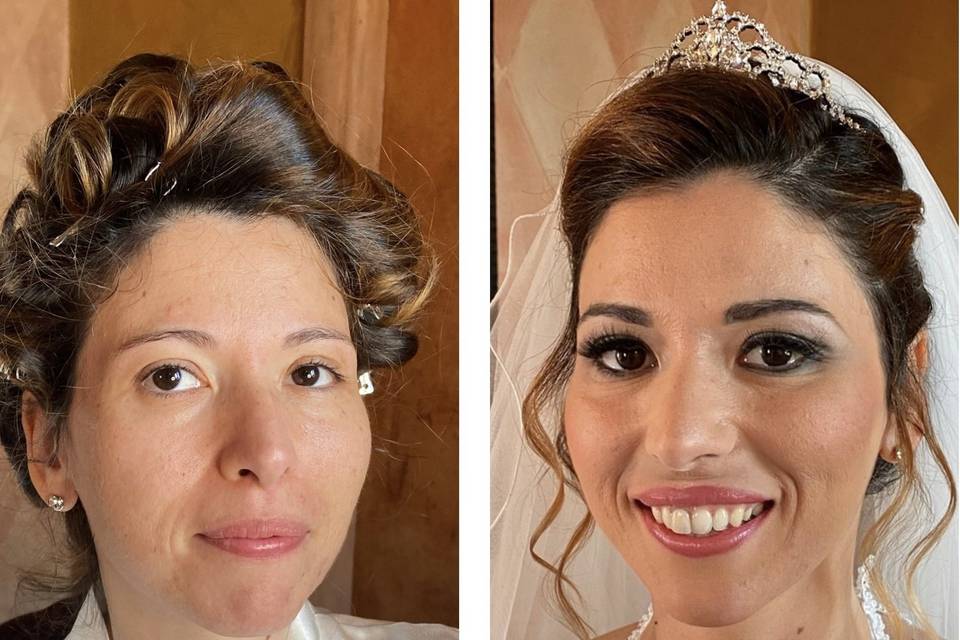 Prima e dopo sposa