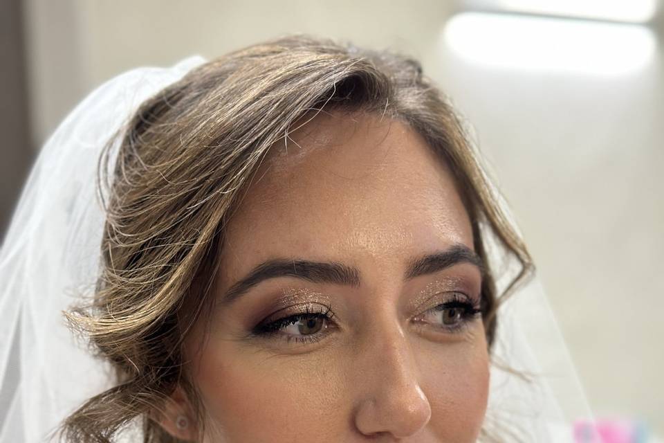 Trucco sposa colori tramonto