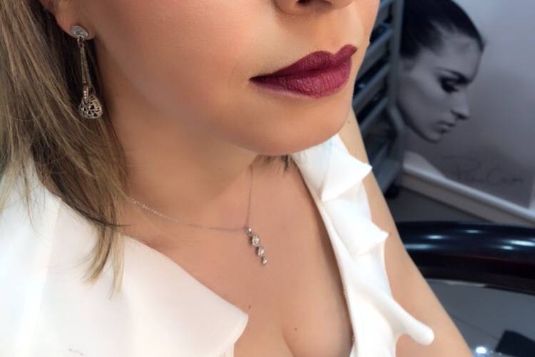 Pink make up