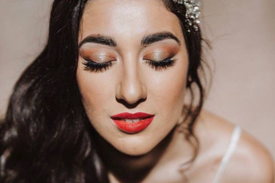 Bridal makeup