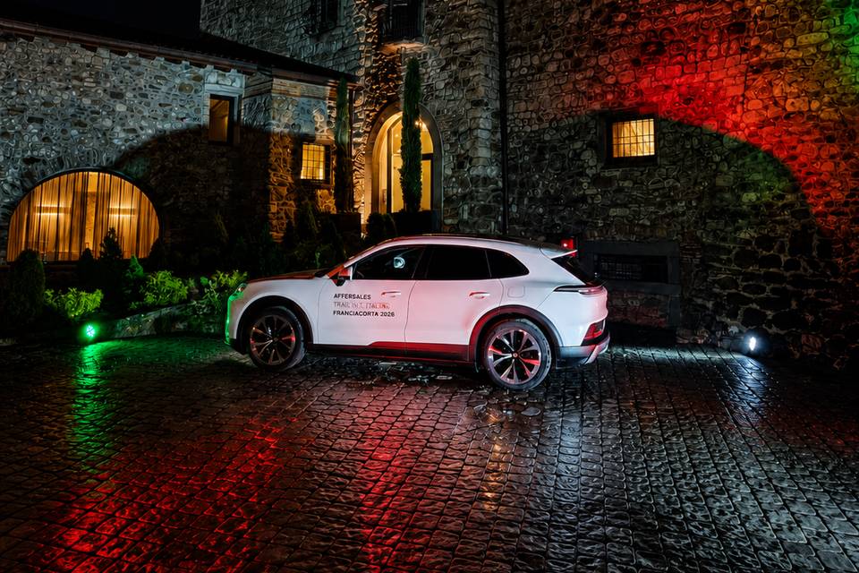 Noleggio par led porsche