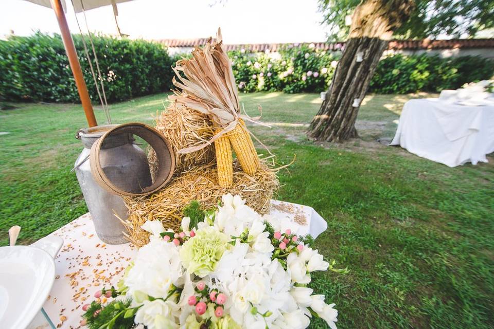 Allestimento del buffet