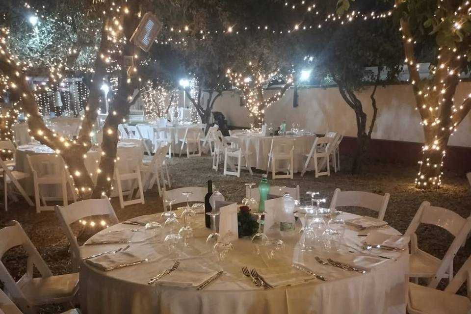 Allestimento tavoli