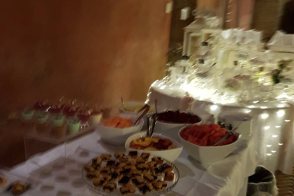 Buffet frutta e dolci