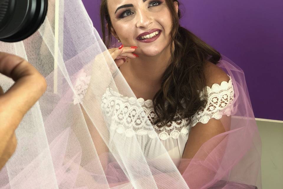 Bride makeup