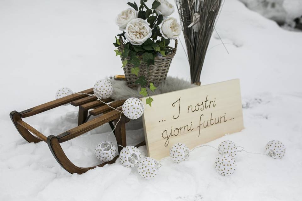 Engagement in the snow