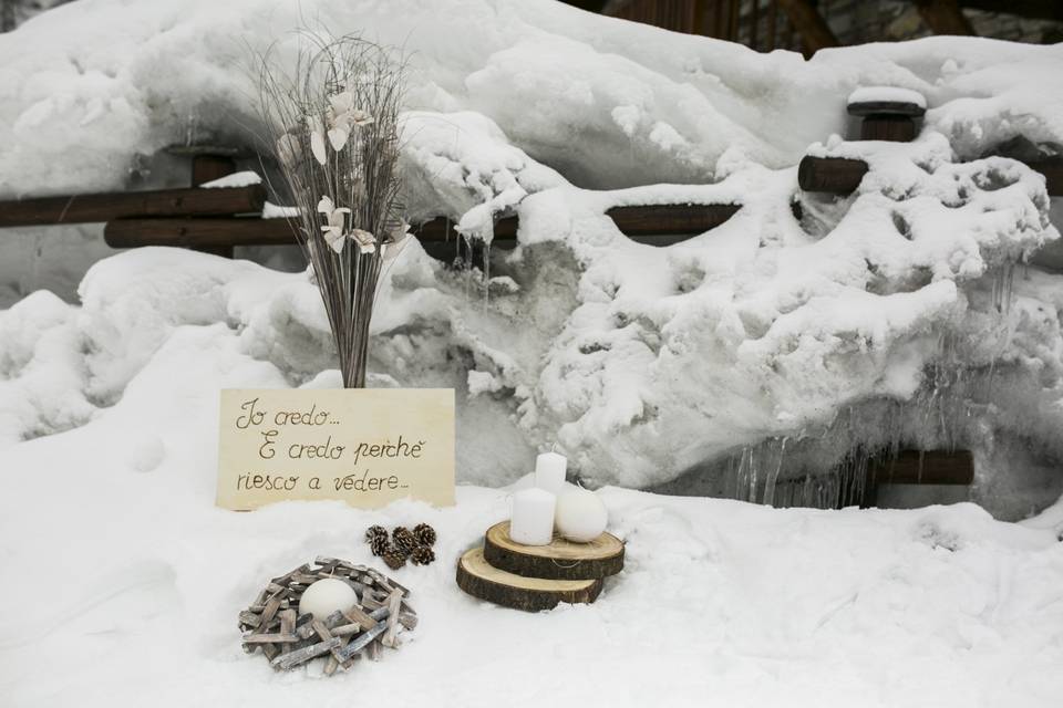 Engagement in the snow