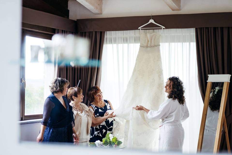 Preparazione della sposa