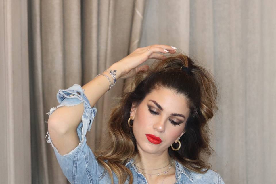 Red lip