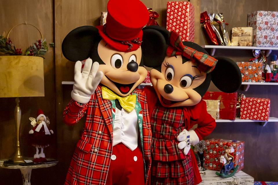 Topolino e minnie christmas