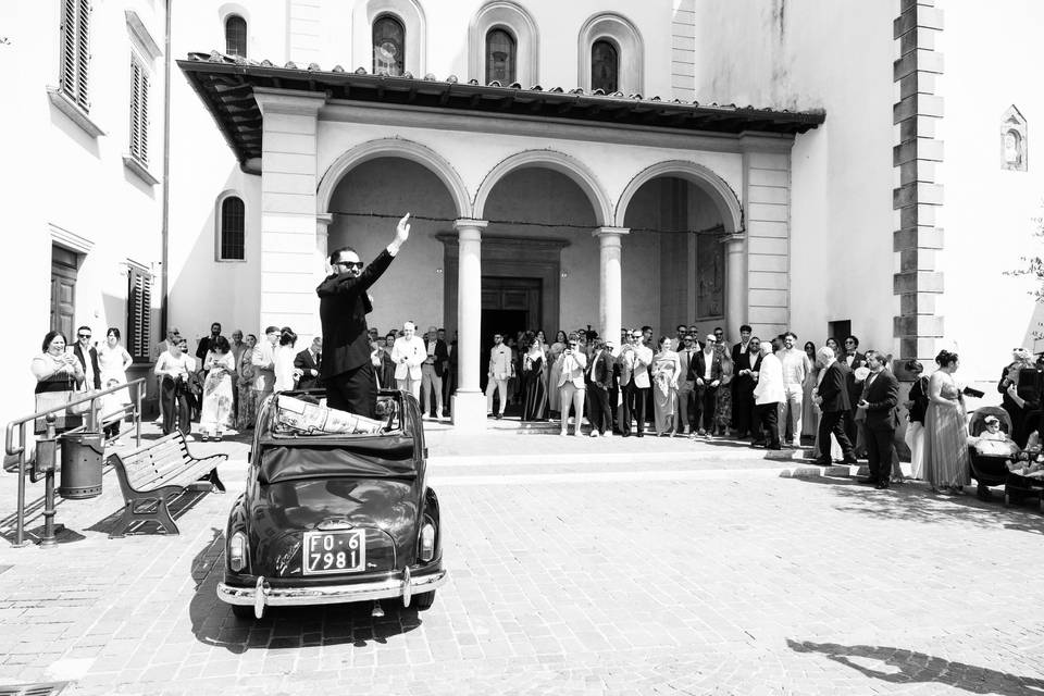 Arrivo sposo
