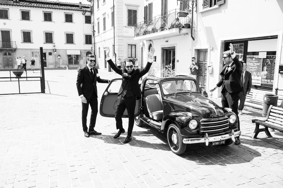 Arrivo sposo