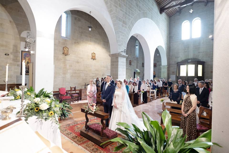 In chiesa