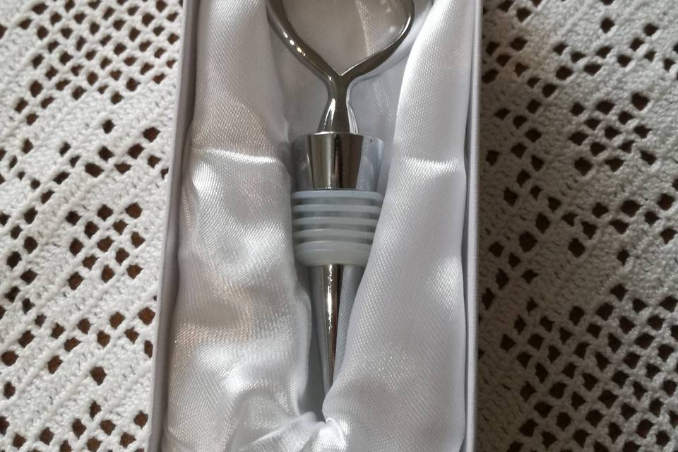 Elegante tappa bottiglie con s