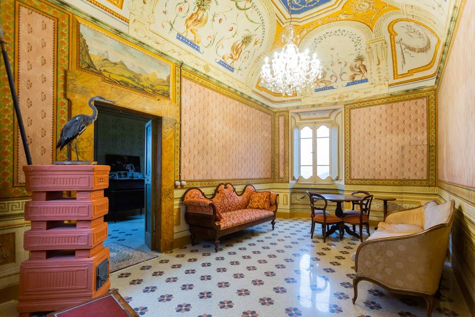 Sala affrescata