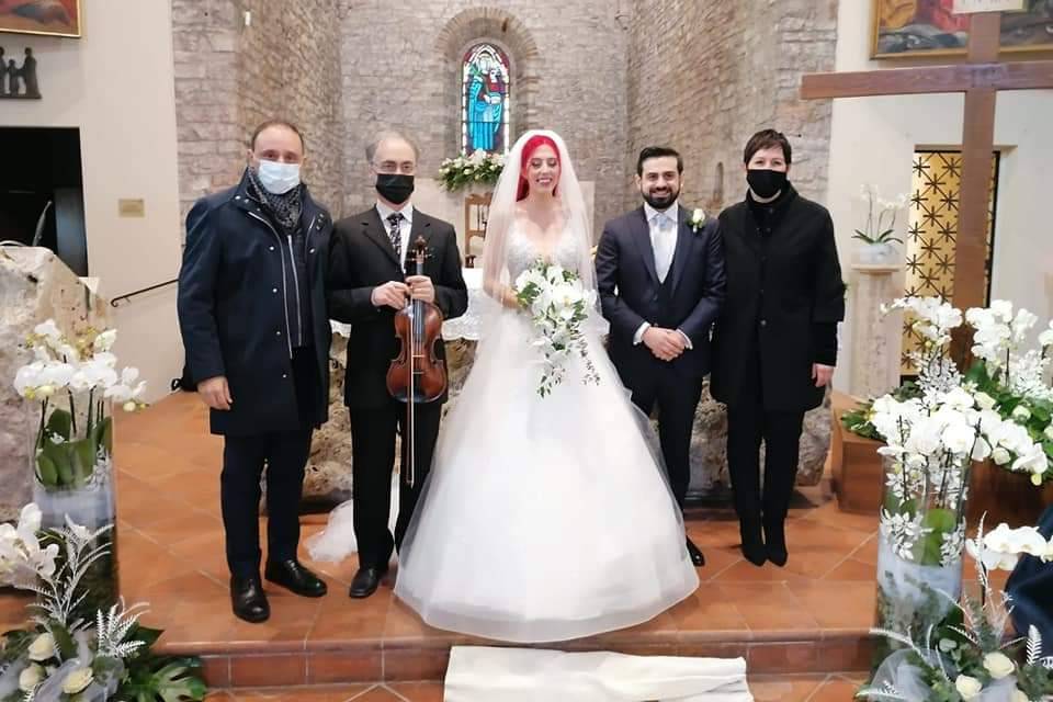 Matrimonio -musica -santuario