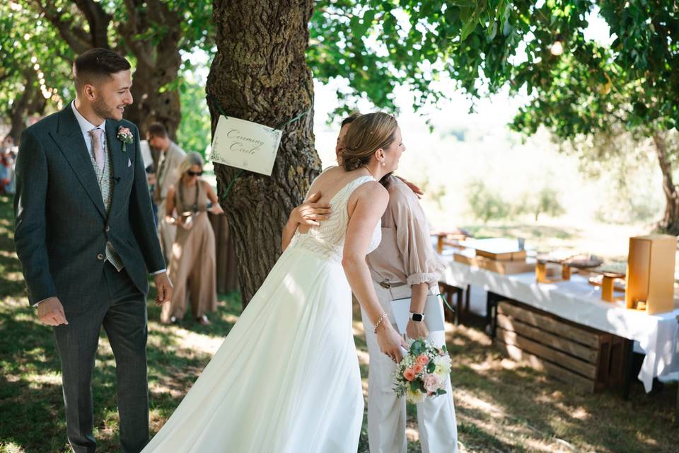 Sposa e wedding planner