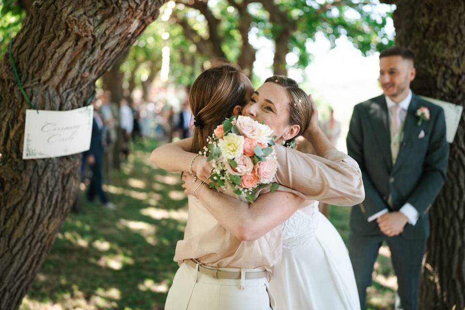 Sposa e wedding planner