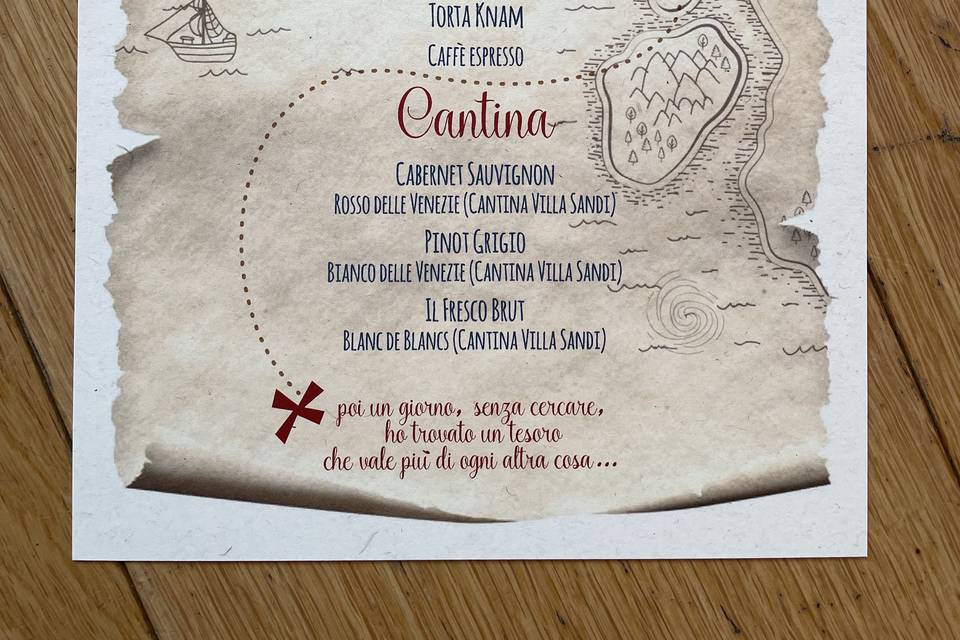 Menu viaggio