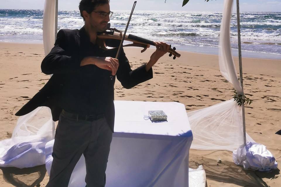 Matrimonio in spiaggia con vl