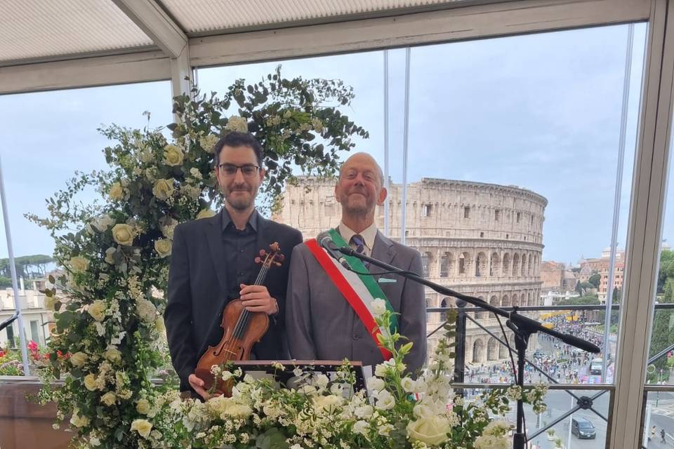 Violino e cerimoniere civile