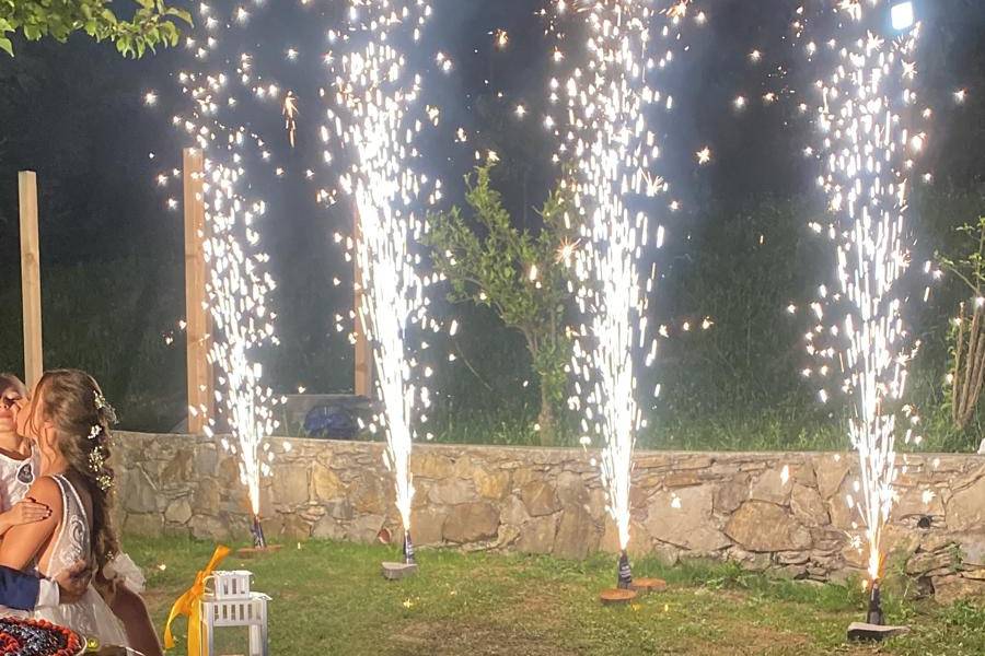 fiaccole luminose