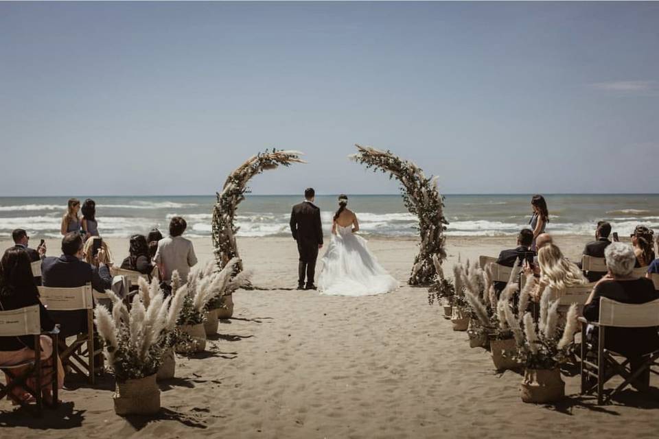 Beach wedding