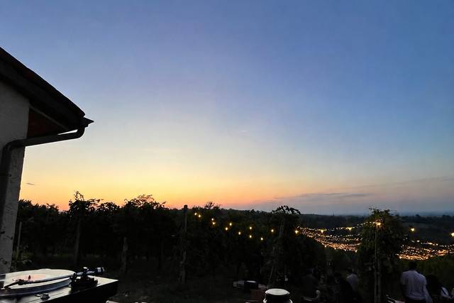 DjSet in vinile al tramonto