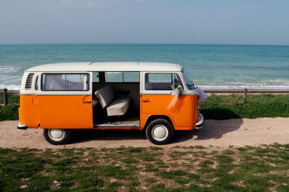 Vw T2 arancione