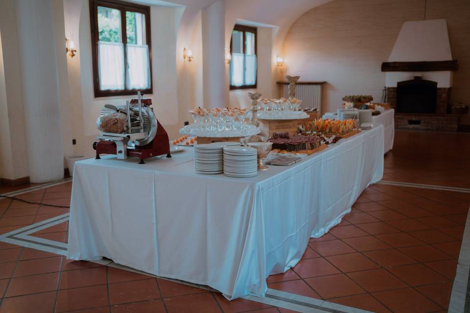 Buffet in Sala Camino