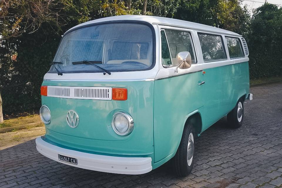 Vw T2 verde Brasile